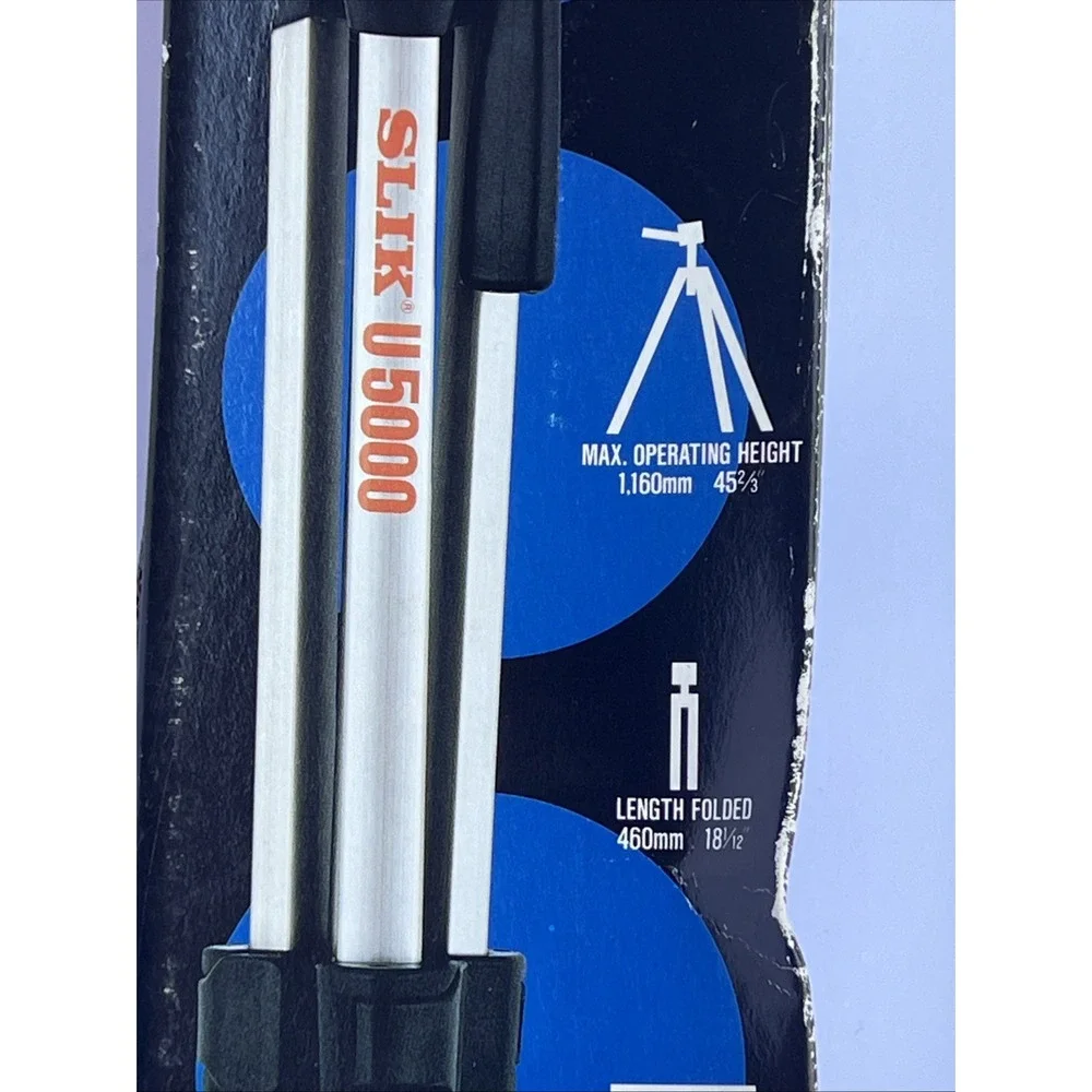 Slik U5000 Lightweight 360 Degree Camera & Video Tripod 45